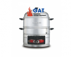 MÁY HẤP NGÔ DÙNG GAS BERJAYA GCS 55SSC