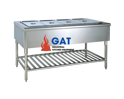 HÂM NÓNG THỨC ĂN 04 KHAY KỆ THANH HNKT-1500