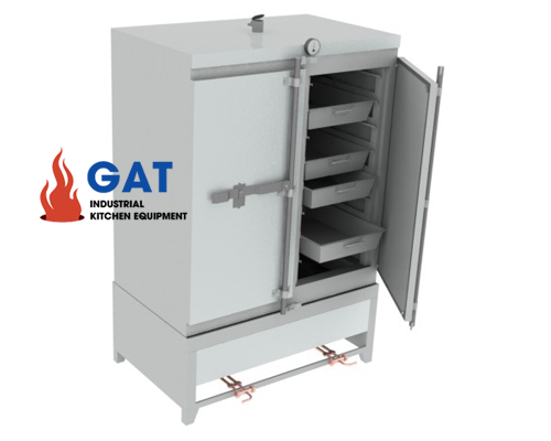 TỦ HẤP CƠM 50 KG GAS 02 CÁNH