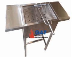 Lò nướng BBQ dùng than củi có cánh