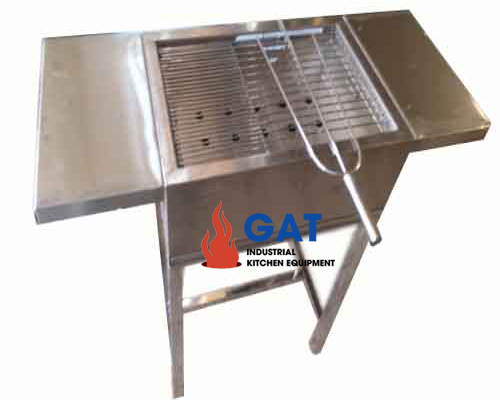 Lò nướng BBQ dùng than củi có cánh