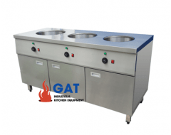 QUẦY HÂM NÓNG CƠM CANH 03 NỒI HN2N-1800