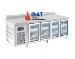BÀN LẠNH 4 CÁNH KÍNH CÓ GÁY 2M4 BERJAYA