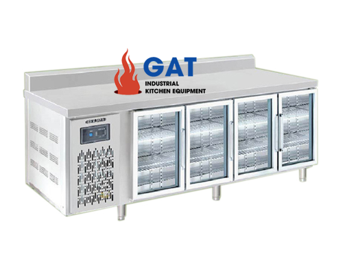 BÀN LẠNH 4 CÁNH KÍNH CÓ GÁY 2M4 BERJAYA