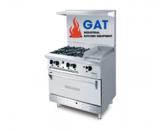 BẾP ÂU 04 HỌNG CÓ CHIÊN PHẲNG CÓ LÒ NƯỚNG OB4GG1BWOH