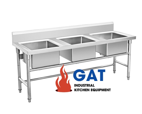 CHẬU RỬA 03 HỘC 1800