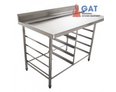 BÀN BÁT SẠCH CÓ RẢNH TRƯỢT RACK 1500