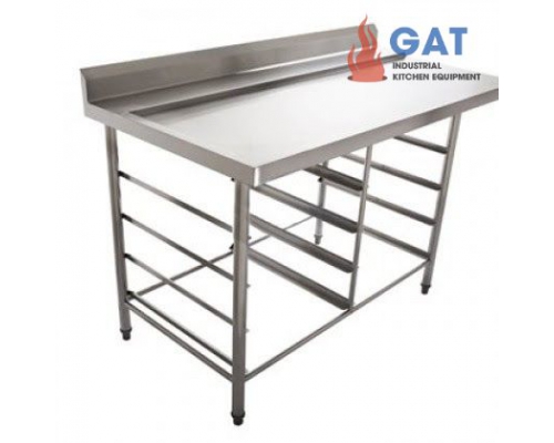 BÀN BÁT SẠCH CÓ RẢNH TRƯỢT RACK 1500