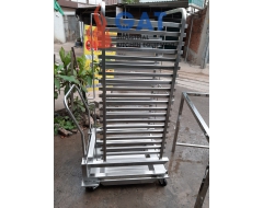 XE ĐẨY KHAY LÒ NƯỚNG